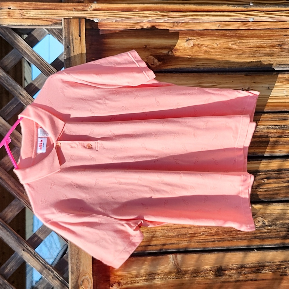⭐️Alia Salmon Polo Golf Tee
